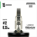 Legend Premium Cartridges - Magnums - #12 (0.35mm) - 20/Box