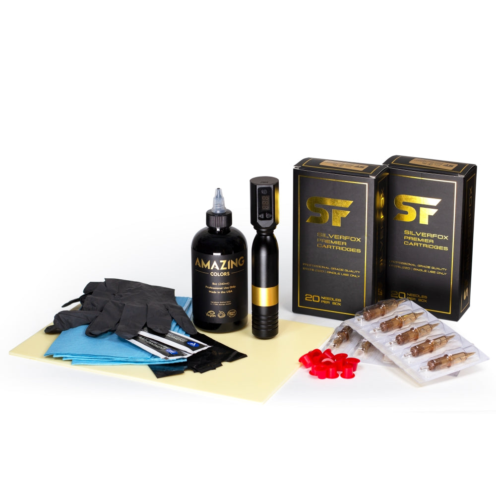 Tattoo Artist Bundle The Starter Package 1 (Battery/Wireless)