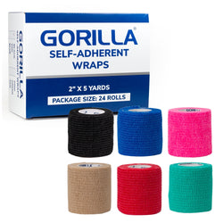 Gorilla - Self-Adherent Sensi Wraps / Grip Wraps - Available in Different Colors (Price Per Box)