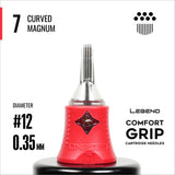 Legend Comfort Grip Cartridges - Curved Magnums - #12 (0.35mm) - 20/Box