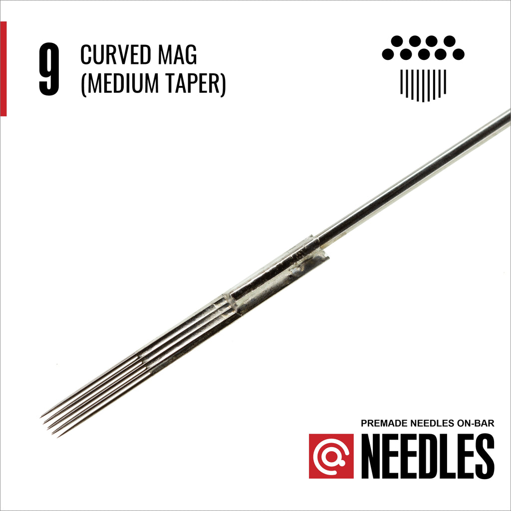 Legend Premium Curve Magnum Long Taper Tattoo Needles
