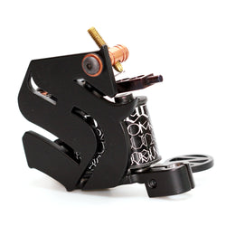 Big Sleeps Old English Frame Coil Machine - Black (Liner)