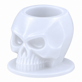 Silicone Ink Caps Skull (100/Bag) - White