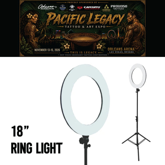 Ring Light Rental for Pacific Legacy Tattoo & Art Expo 2026