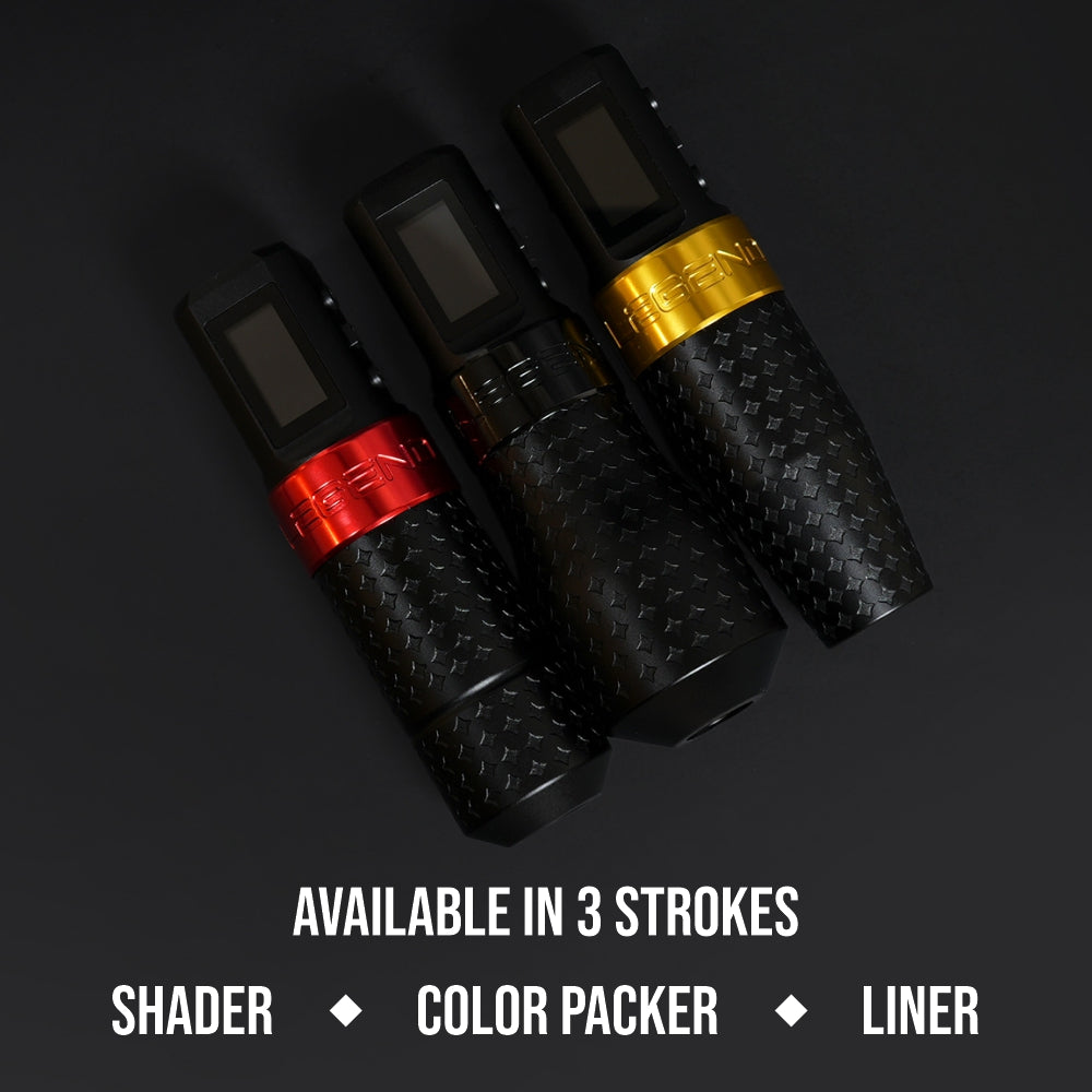 The Legend Pro Tattoo Pen - Color Packer (4.0mm) - Full Set (2 Batteri