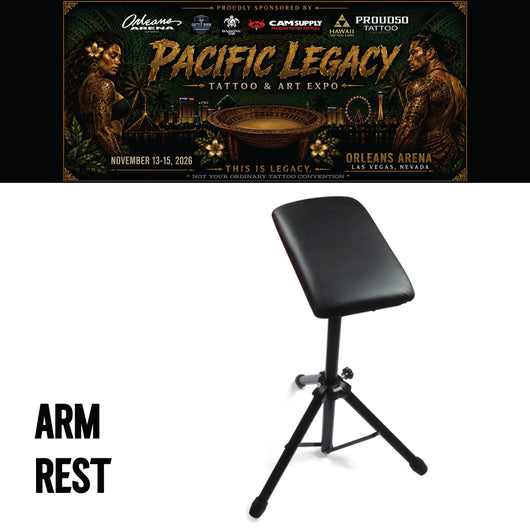 Armrest Rental for Pacific Legacy Tattoo & Art Expo 2026