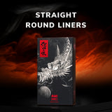 CAM x AMI JAMES Cartridges - Straight Round Liners - #12 (0.35mm) - 20/Box