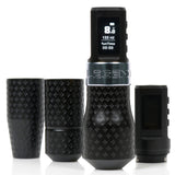 The Legend Pro Tattoo Pen - Hybrid (4.6mm) - Full Set (2 Batteries + 3 Grips)