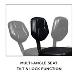 CAM Adjustable Artist Chair with Tilt-Lock, Seat Angle & Height Adjustability