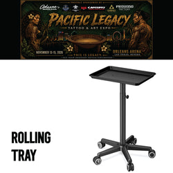 Tray Cart Rental for Pacific Legacy Tattoo & Art Expo 2026