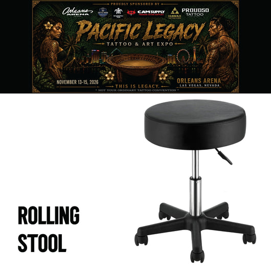 Stool Rental for Pacific Legacy Tattoo & Art Expo 2026