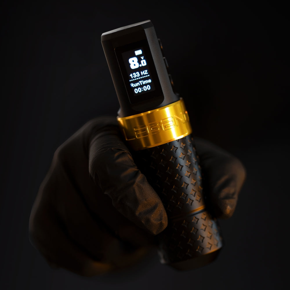 The Legend Pro Tattoo Pen - Color Packer (4.0mm) - Full Set (2 Batteri