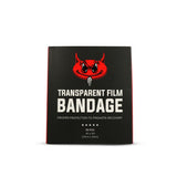 CAM Transparent Aftercare Bandage (Pre-Cut Sheets) - 50 Sheets - 4" x 4" (10cm x 10cm) - Matte