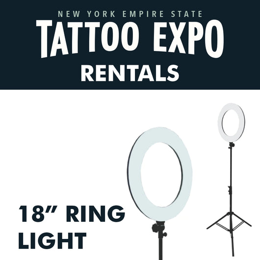 Ring Light Rental for Empire State Tattoo Expo 2024
