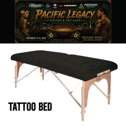 Tattoo Bed Rental for Pacific Legacy Tattoo & Art Expo 2026