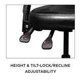 CAM Adjustable Artist Chair with Tilt-Lock, Seat Angle & Height Adjustability