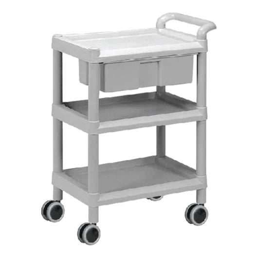 ABS Plastic Utility Cart (S)- With Drawer