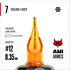 CAM x AMI JAMES Cartridges - Round Liners - #12 (0.35mm) - 20/Box