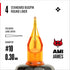 CAM x AMI JAMES Cartridges - Standard Bugpin Round Liners - #10 (0.30mm) - 20/Box