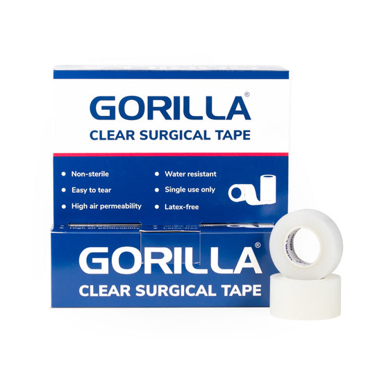 Clear Surgical Tape - GORILLA PLUS Medical Products
