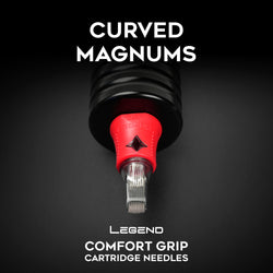 Legend Comfort Grip Cartridges - Curved Magnums - #12 (0.35mm) - 20/Box