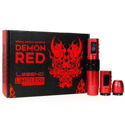 Legend Limitless Wireless Tattoo Pen Machine - Demon Red (Special Edition)