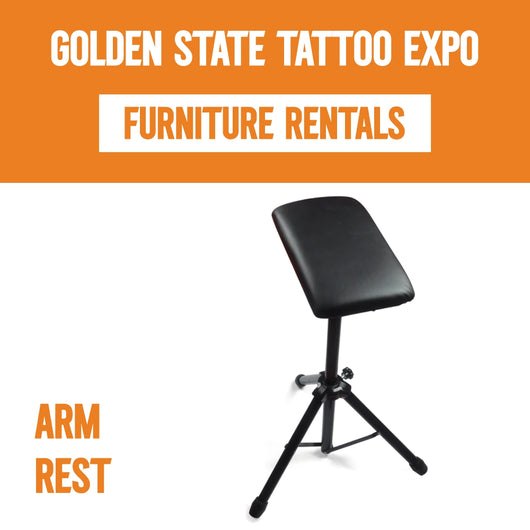 Armrest Rental for Golden State Tattoo Expo 2026