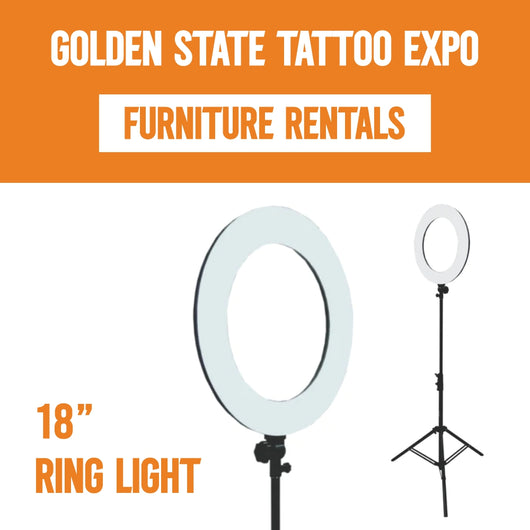 Ring Light Rental for Golden State Tattoo Expo 2026
