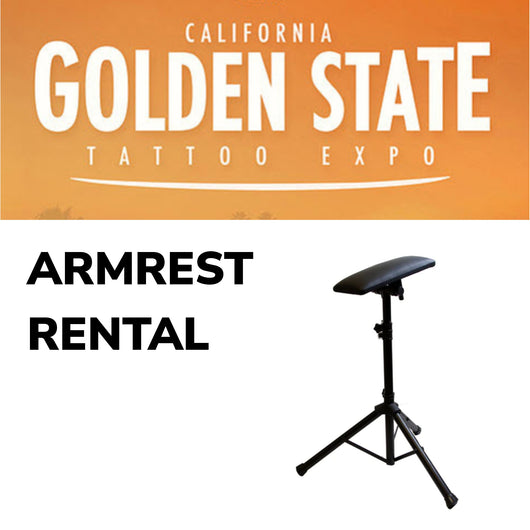 Armrest Rental for Golden State Tattoo Expo 2023