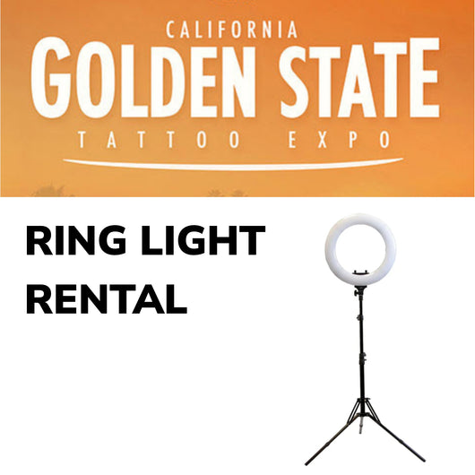 Ring Light Rental for Golden State Tattoo Expo 2023
