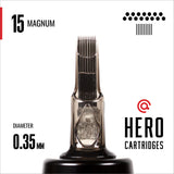 Hero Cartridges - Magnums #12 (0.35mm) - 20/Box