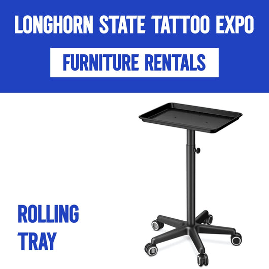 Tray Cart Rental for Longhorn State Tattoo Expo 2026