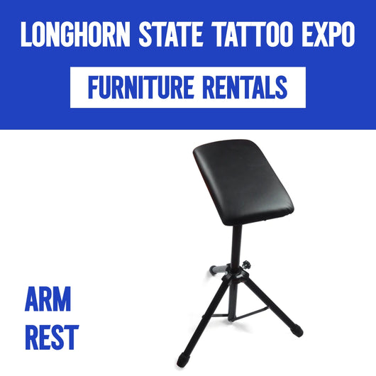 Armrest Rental for Longhorn State Tattoo Expo 2026