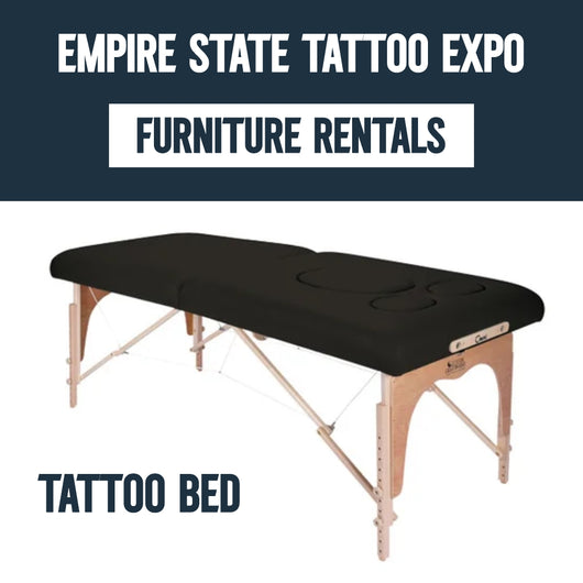 Tattoo Bed Rental for Empire State Tattoo Expo 2026