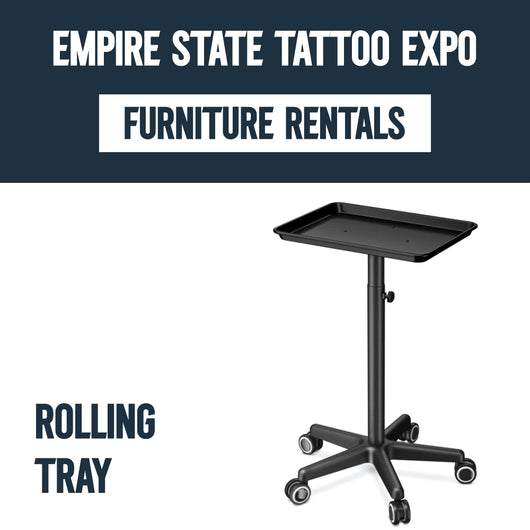 Tray Cart Rental for Empire State Tattoo Expo 2026