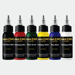 Amazing Colors Ink Set - Traditional Set - 6 Colors (1oz.)