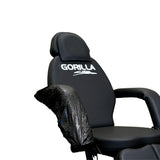 Black Disposable Armrest Covers - XXL Size - 50/Box