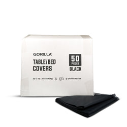 Gorilla Drape Sheets/Bed Covers - Black (32