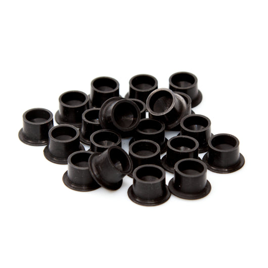 #16 Silicone Black Ink Cups (100/Jar)-CAM SUPPLY INC. - SUPERSTORE (USA)
