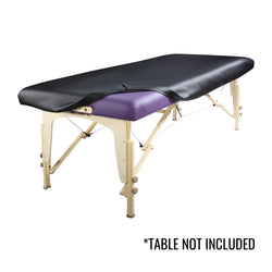 Black Vinyl Tattoo Bed/Table Protective Cover (Fitted)