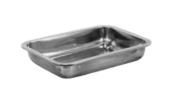 Stainless Steel Open Tray - 9.25