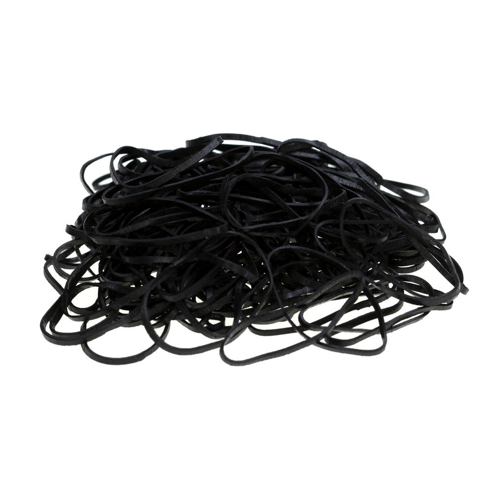 Gorilla Black Rubber Bands (500/Bag)