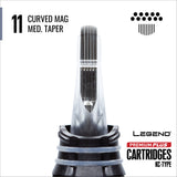 Legend Prem. Plus Curved Mag. Medium Taper Cartridges (#12 Or 0.35mm)-CAM SUPPLY INC. - SUPERSTORE (USA)
