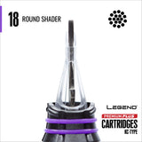 Legend Prem. Plus Round Shader Cartridges (#12 Or 0.35mm)-CAM SUPPLY INC. - SUPERSTORE (USA)