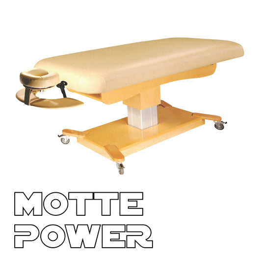 MOTTE-POWER Electric Treatment Table - Color: BEIGE-CAM SUPPLY INC. - SUPERSTORE (USA)