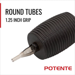 Potente Round Disposable Tube - 1.25