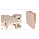 VERA Treatment/Massage Table - 30" (Color: CHOCOLATE)-CAM SUPPLY INC. - SUPERSTORE (USA)