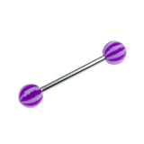 Beach Ball Multi-Colored Barbells (Assorted) - 14 Gauge (10/Bag)-CAM SUPPLY INC. - SUPERSTORE (USA)