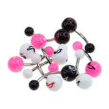 Music Note Belly Rings (10/Bag - Assorted)-CAM SUPPLY INC. - SUPERSTORE (USA)