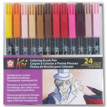 Koi Coloring Brush 24pcs Set-CAM SUPPLY INC. - SUPERSTORE (USA)
